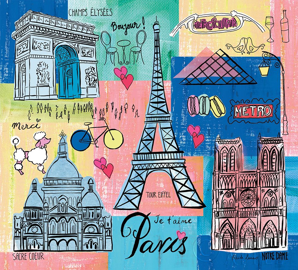 Art Print: Global Travel II