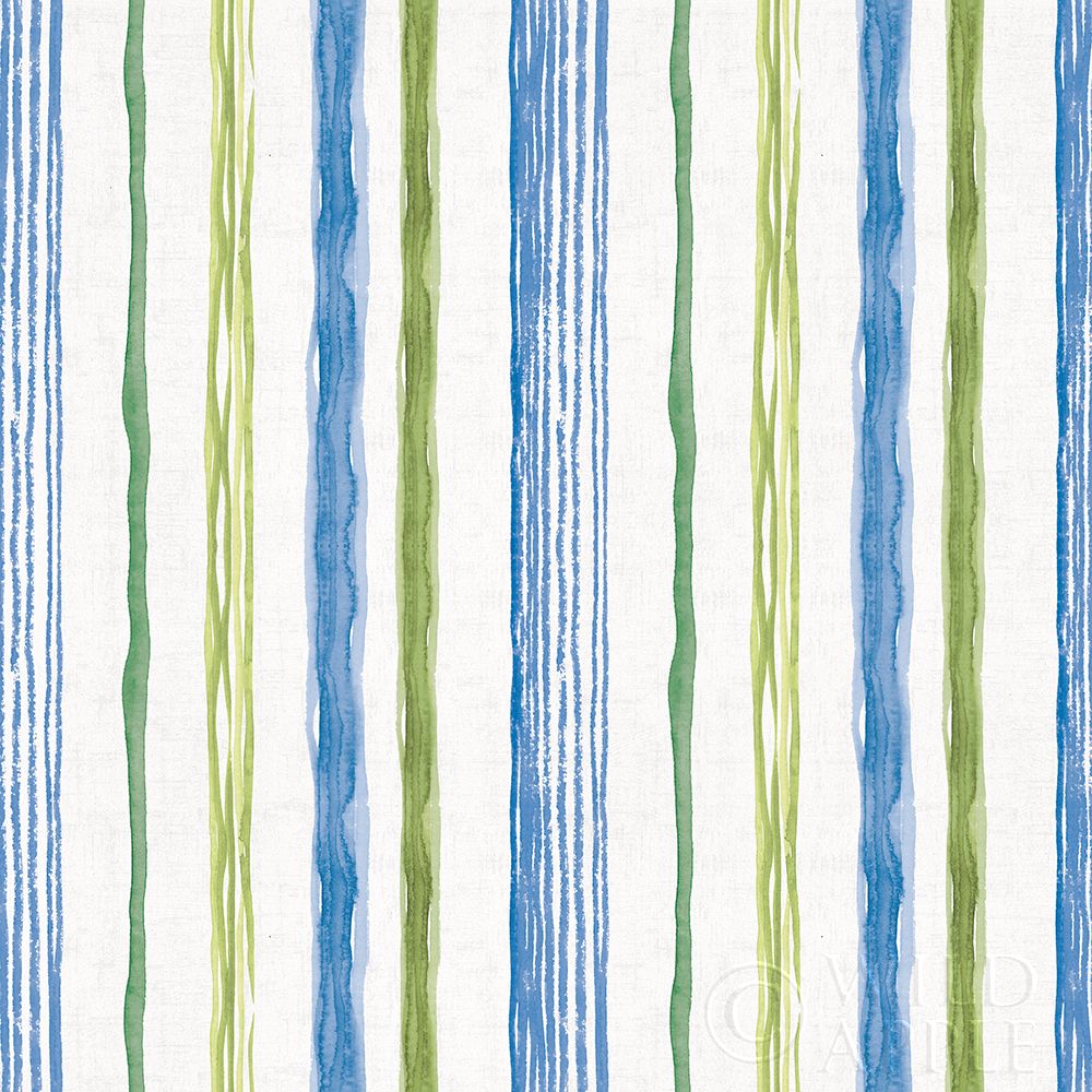 Wall Art Painting id:222100, Name: Blue and Green Garden Step 06, Artist: Audit, Lisa