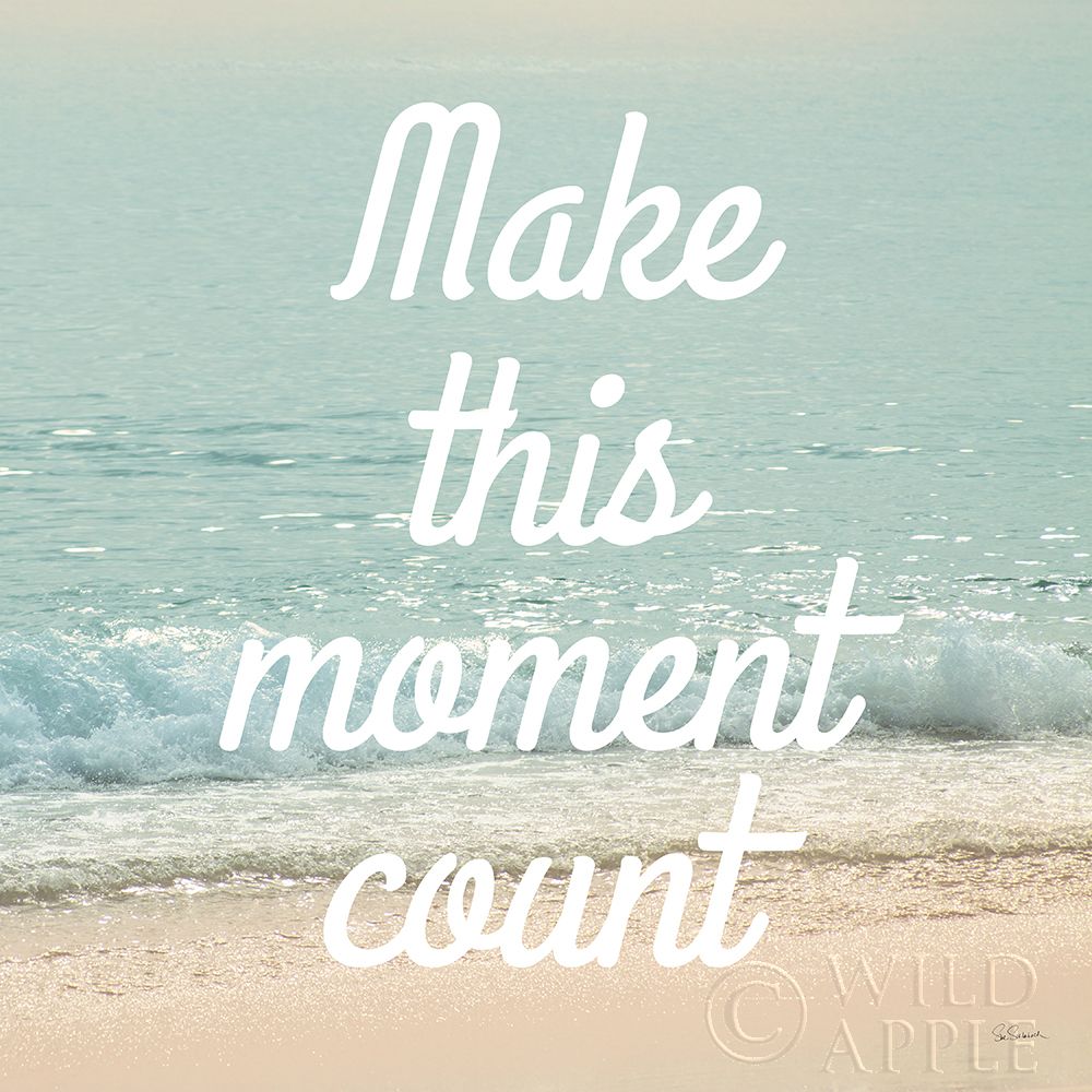 Wall Art Painting id:246954, Name: Make This Moment Count, Artist: Schlabach, Sue