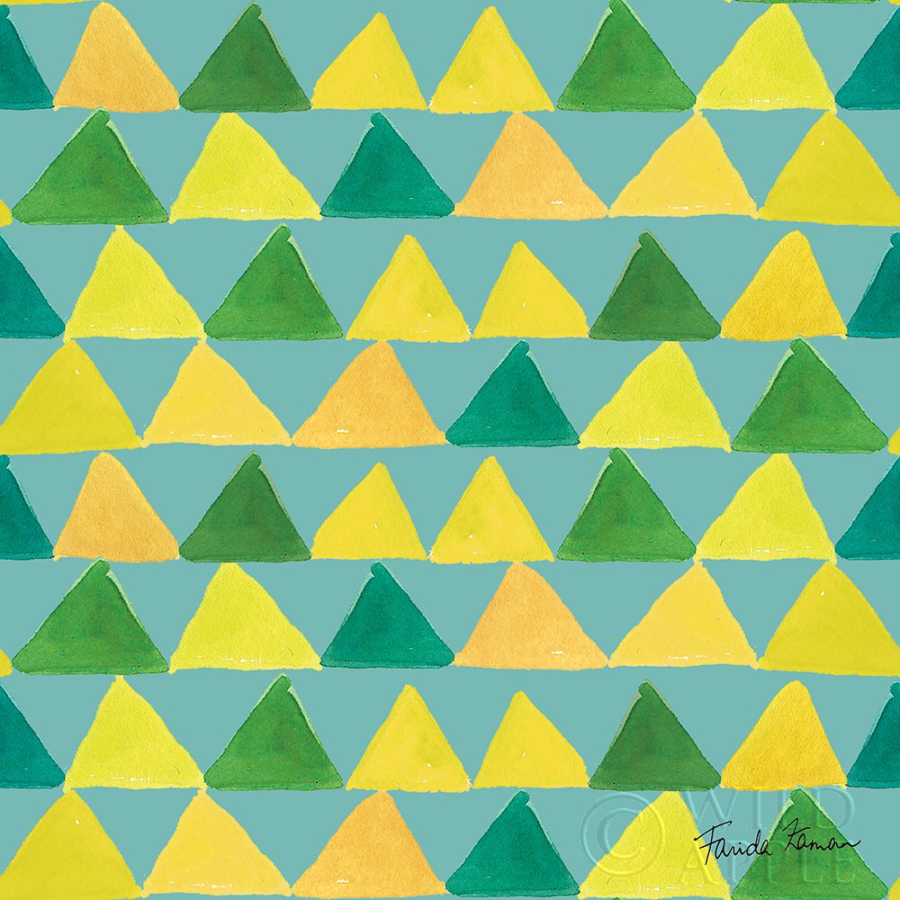 Wall Art Painting id:221983, Name: Mellow Yellow Step 05B, Artist: Zaman, Farida