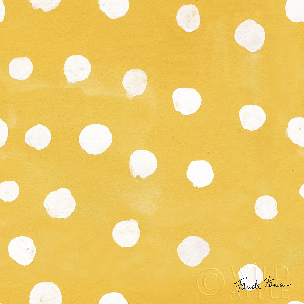 Wall Art Painting id:221981, Name: Mellow Yellow Step 06A, Artist: Zaman, Farida