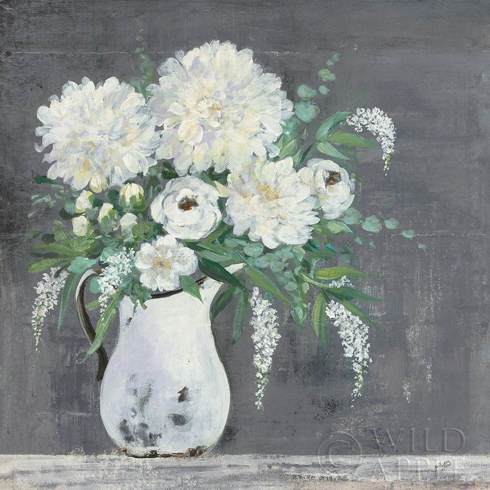 Wall Art Painting id:384533, Name: Late Summer Bouquet I, Artist: Purinton, Julia