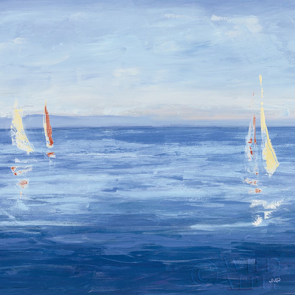 Wall Art Painting id:252363, Name: Open Sail with Red Crop, Artist: Purinton, Julia