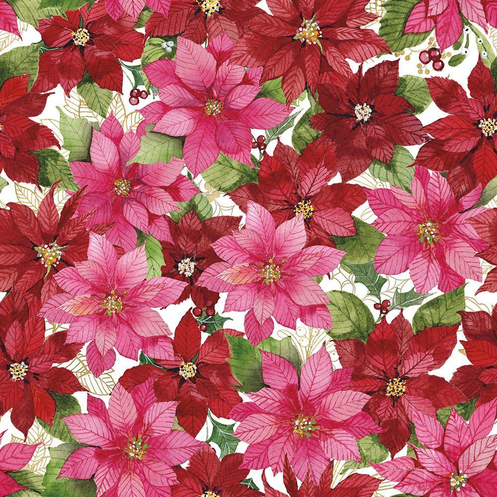 Wall Art Painting id:239953, Name: Holiday Happiness Pattern VI, Artist: McKenna, Kathleen Parr