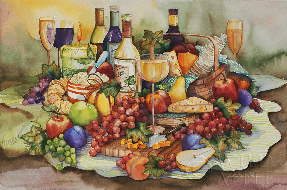 Wall Art Painting id:231521, Name: Wine Tastings, Artist: McKenna, Kathleen Parr