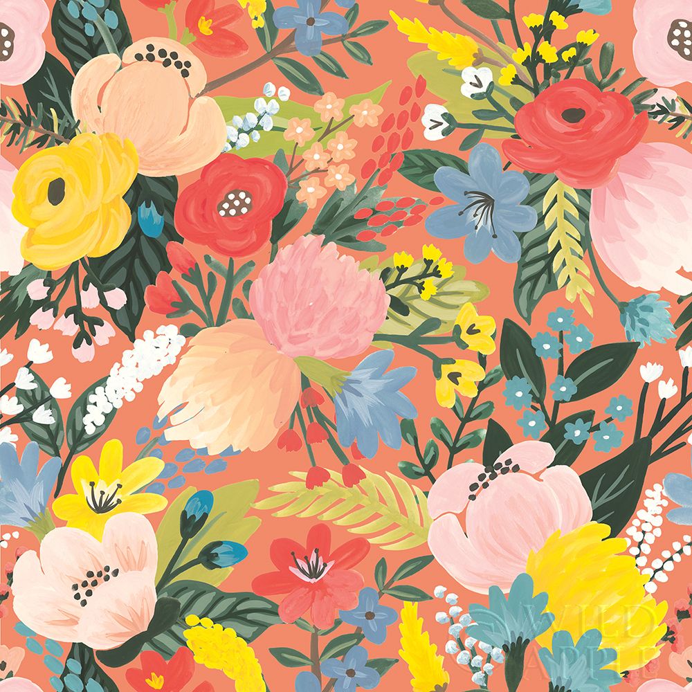 Wall Art Painting id:247620, Name: Wild Garden Pattern IB, Artist: Marshall, Laura