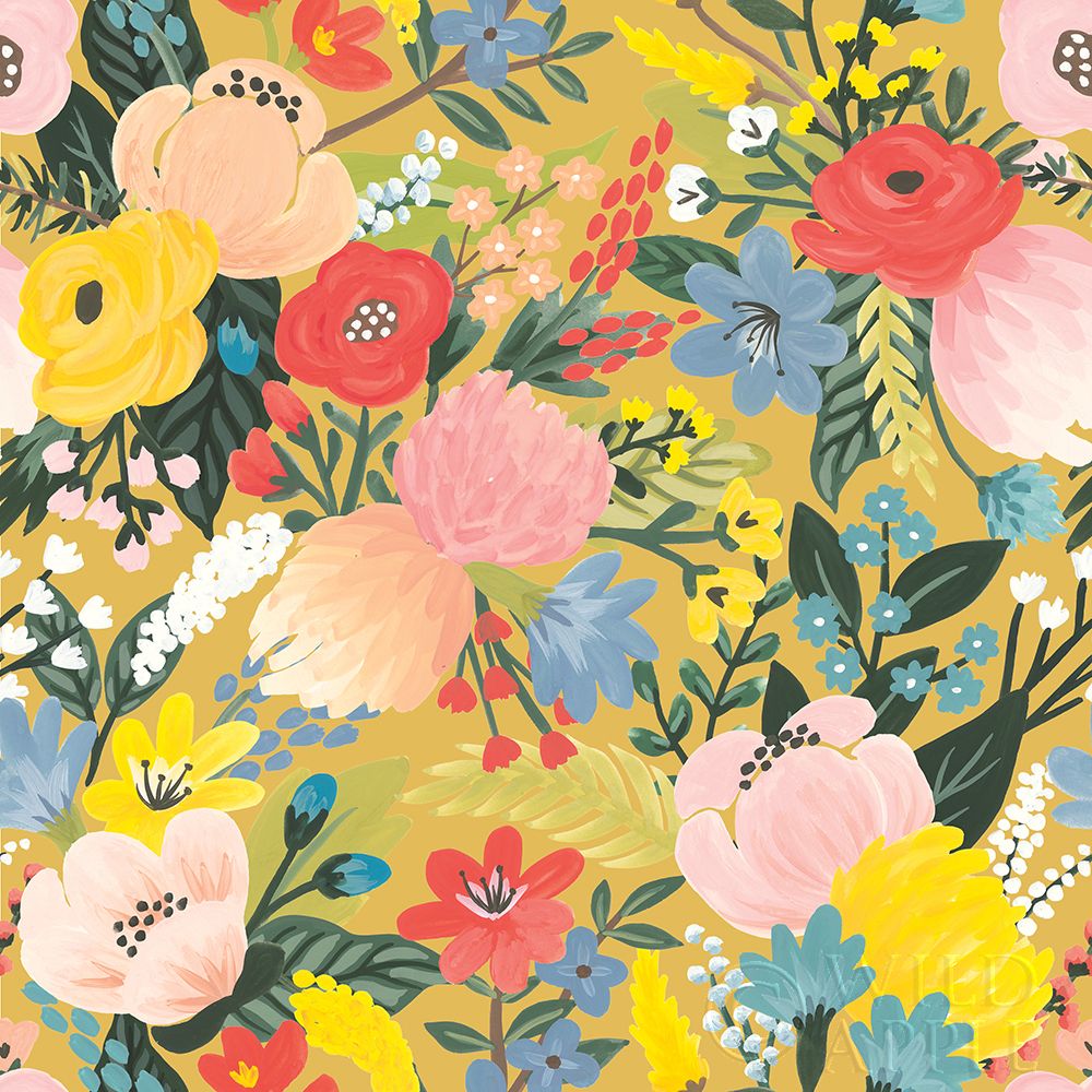 Wall Art Painting id:247621, Name: Wild Garden Pattern IC, Artist: Marshall, Laura