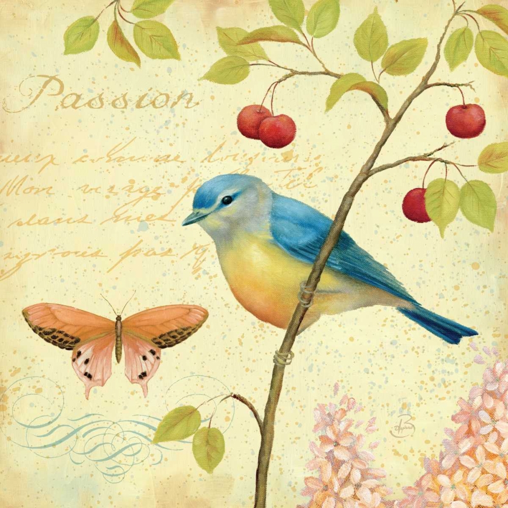 Wall Art Painting id:18234, Name: Garden Passion IV, Artist: Brissonnet, Daphne
