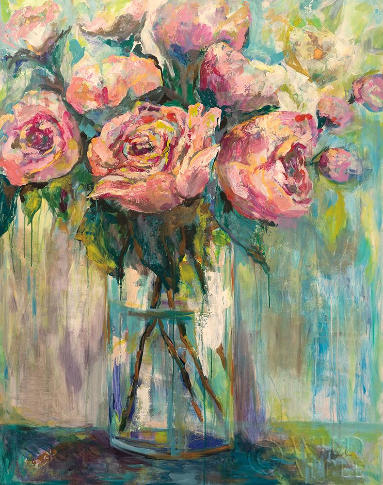 Wall Art Painting id:257876, Name: Peony Play, Artist: Vertentes, Jeanette