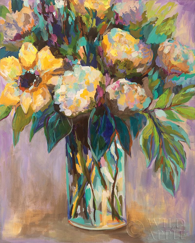 Wall Art Painting id:277813, Name: Summmer Floral, Artist: Vertentes, Jeanette
