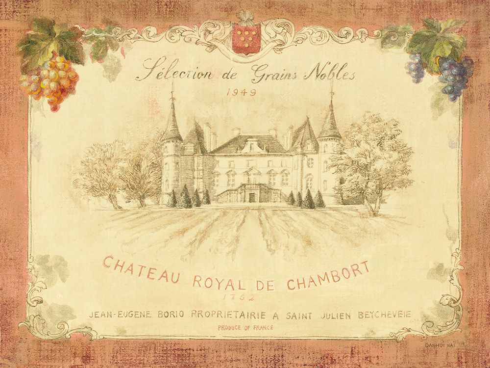 Wall Art Painting id:686285, Name: Chateau Royal de Chambort, Artist: Nai, Danhui