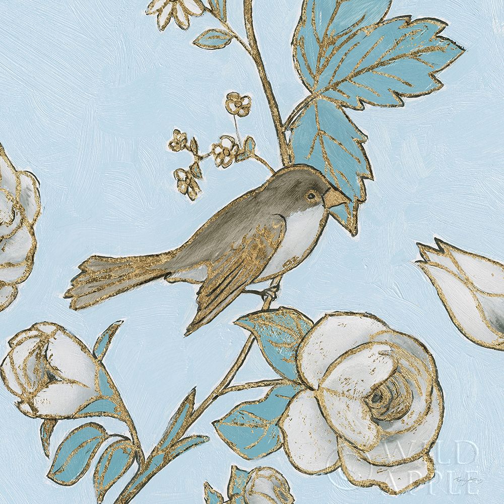 Wall Art Painting id:283660, Name: Toile Birds I, Artist: Adams, Emily