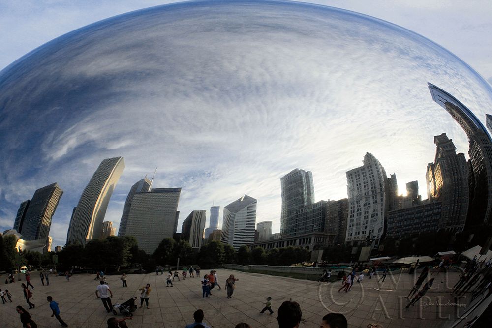 Wall Art Painting id:281790, Name: The Bean Chicago, Artist: Van Swearingen, Debra