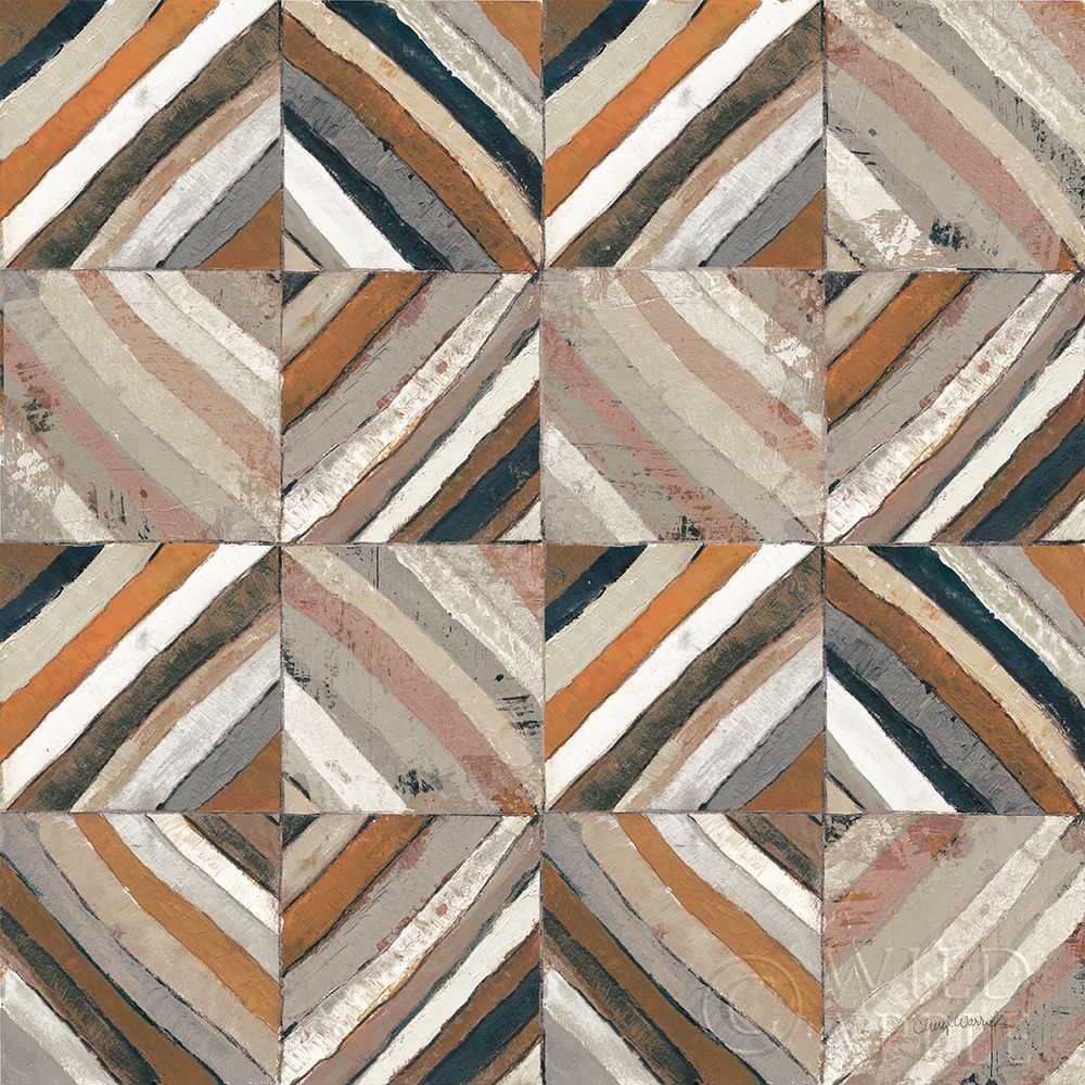 Art Print: The Center II Abstract Warm