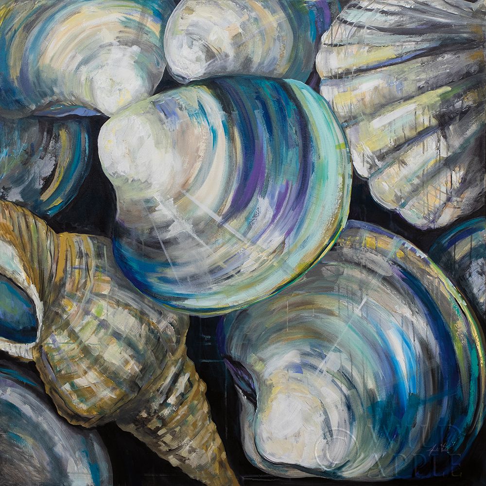 Wall Art Painting id:283623, Name: Key West Shells, Artist: Vertentes, Jeanette