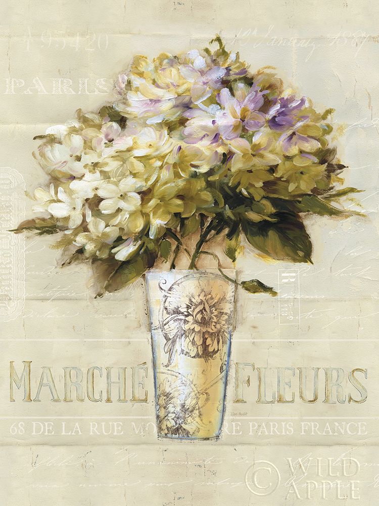 Wall Art Painting id:308580, Name: Marche de Fleurs Bouquet, Artist: Audit, Lisa