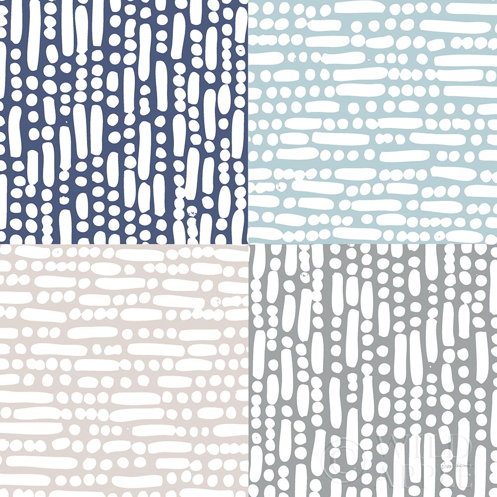 Art Print: Cross Current Square Up Cool