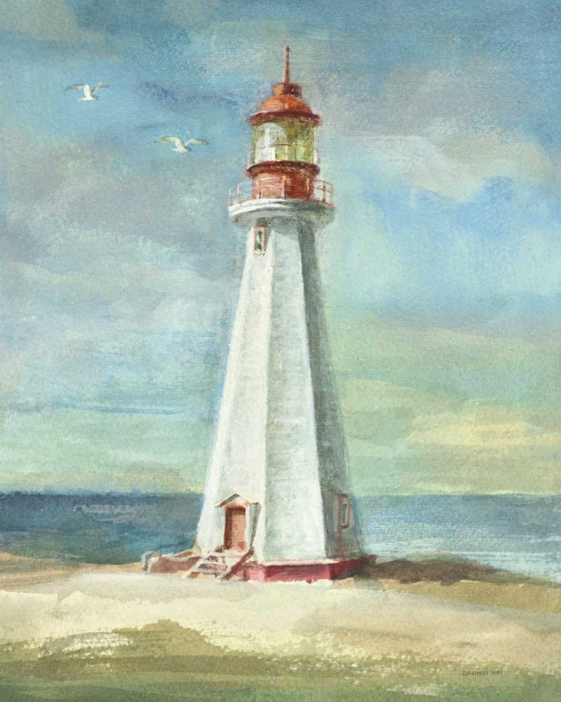 Wall Art Painting id:18893, Name: Lighthouse III, Artist: Nai, Danhui