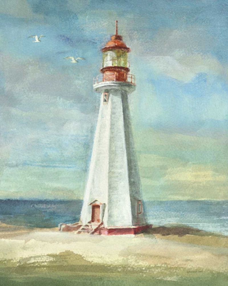 Wall Art Painting id:18895, Name: Lighthouse III, Artist: Nai, Danhui
