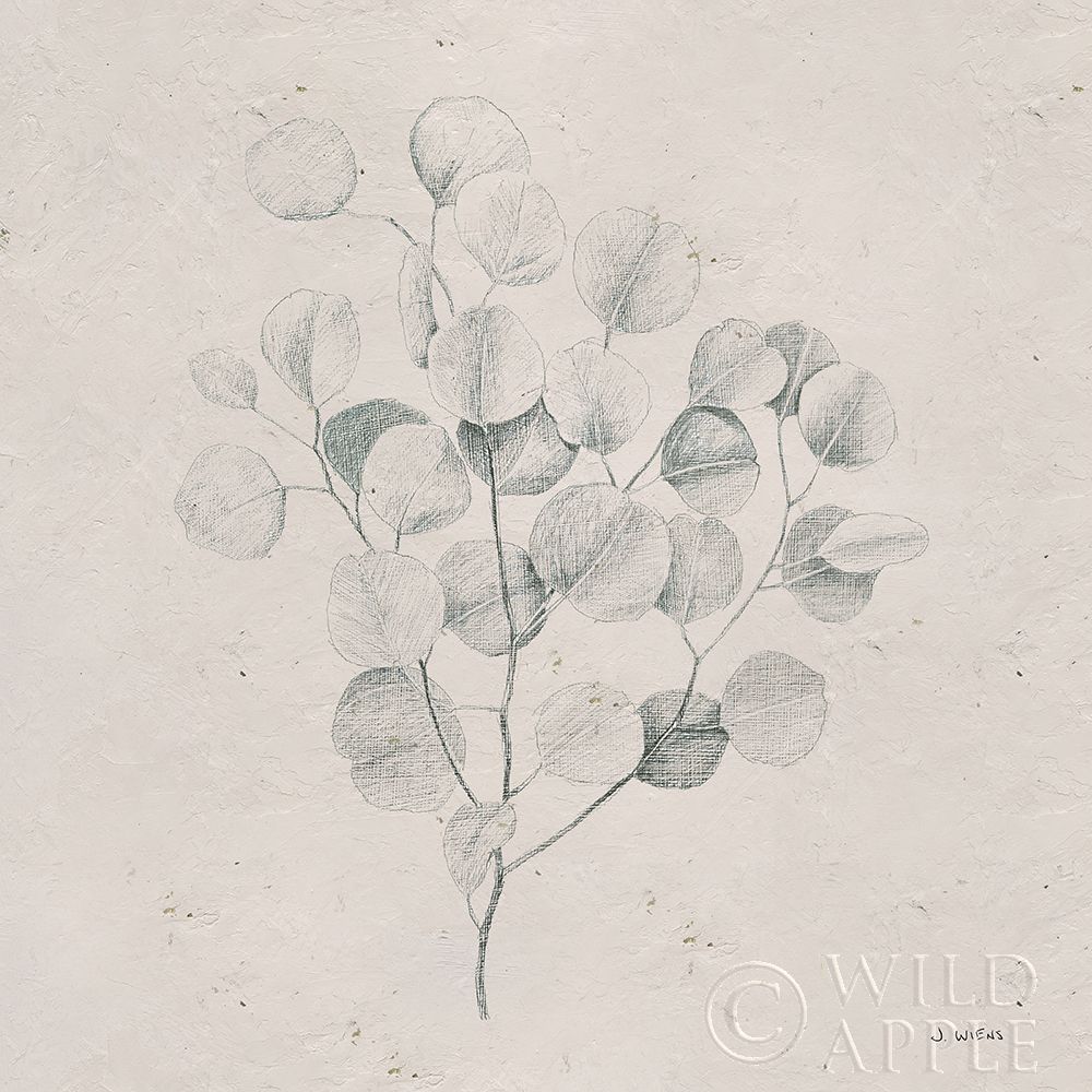 Wall Art Painting id:326427, Name: Soft Summer Sketches II Sq, Artist: Wiens, James