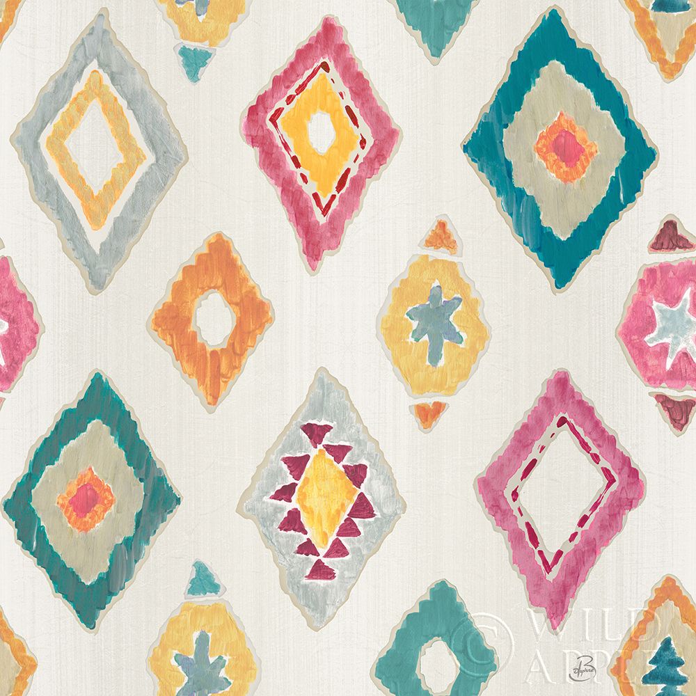 Wall Art Painting id:326475, Name: My Bohemian Life Pattern IVA, Artist: Brissonnet, Daphne