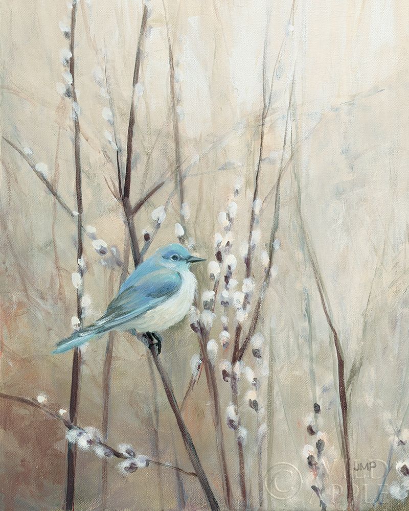 Wall Art Painting id:438018, Name: Pretty Birds Neutral IV Crop, Artist: Purinton, Julia