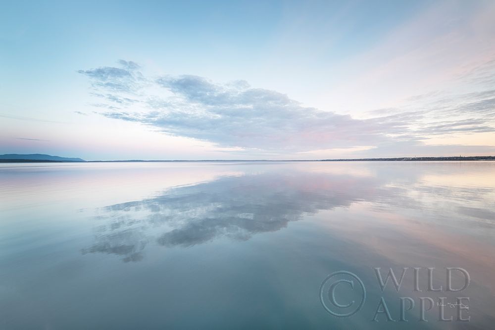 Wall Art Painting id:380705, Name: Bellingham Bay Clouds Reflection I, Artist: Majchrowicz, Alan