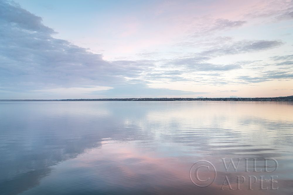 Wall Art Painting id:380706, Name: Bellingham Bay Clouds Reflection II, Artist: Majchrowicz, Alan