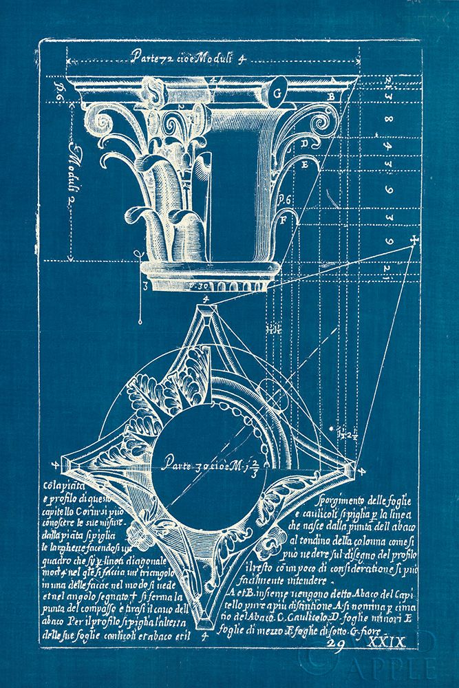 Wall Art Painting id:355999, Name: Architectural Drawings I, Artist: Wild Apple Portfolio