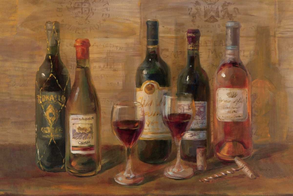 Wall Art Painting id:17207, Name: Wine Tasting, Artist: Nai, Danhui