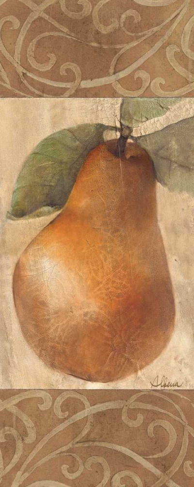 Wall Art Painting id:18956, Name: Patterned Pear, Artist: Hristova, Albena