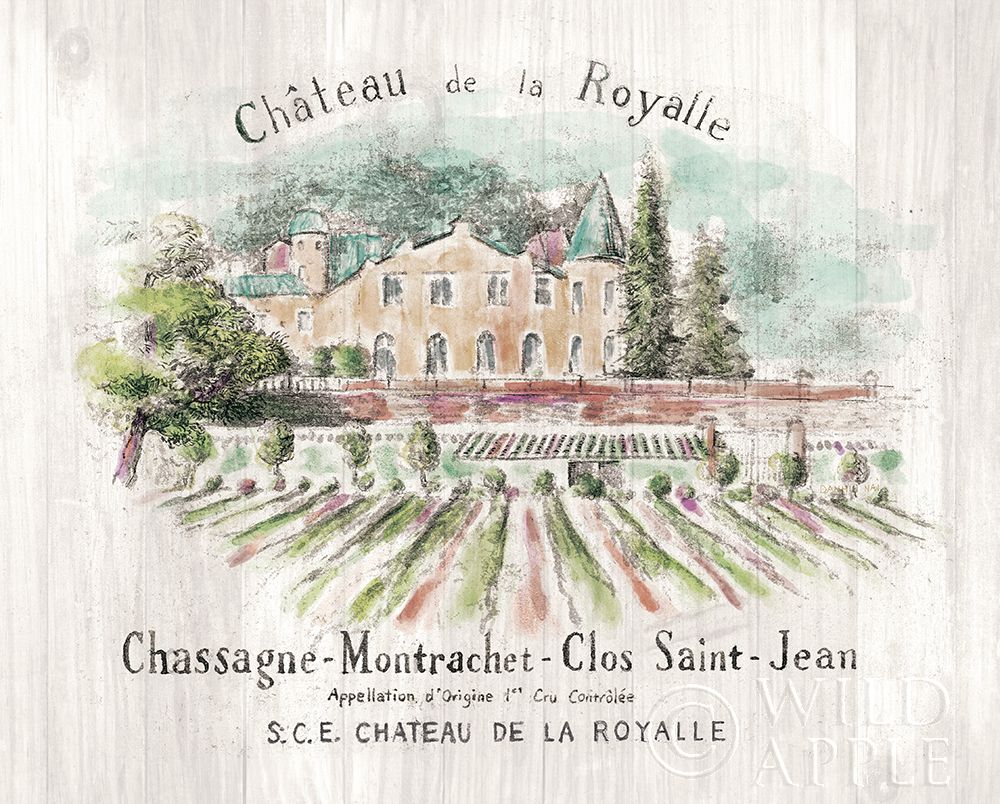 Wall Art Painting id:357409, Name: Chateau Royalle on Wood Color, Artist: Nai, Danhui