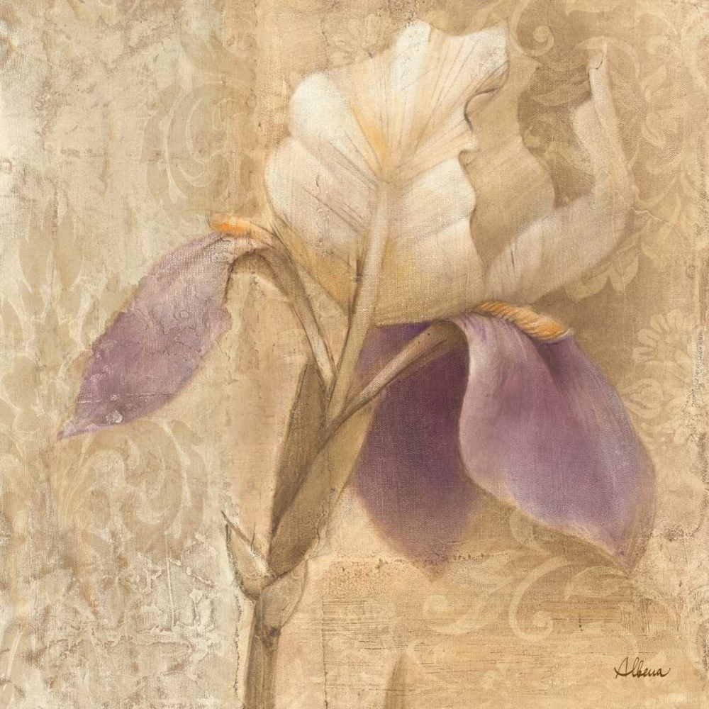 Wall Art Painting id:18351, Name: Brocade Iris - Wag, Artist: Hristova, Albena