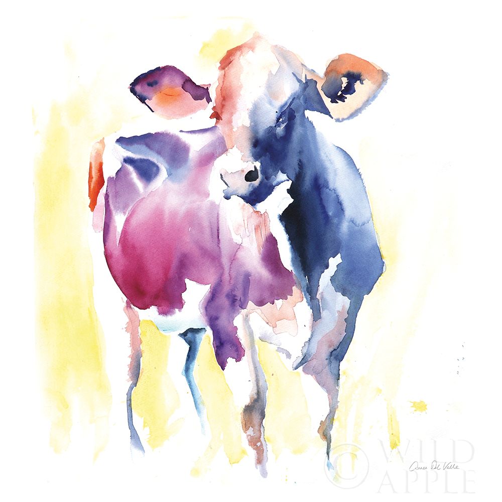 Wall Art Painting id:377581, Name: Holstein III, Artist: Del Valle, Aimee