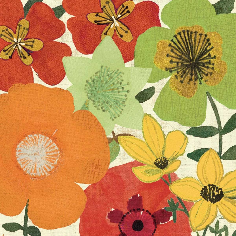 Wall Art Painting id:18687, Name: Garden Brights I, Artist: Pela Studio