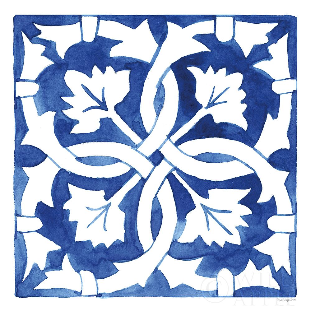 Wall Art Painting id:390673, Name: Andalusian Tile III, Artist: Charro, Mercedes Lopez