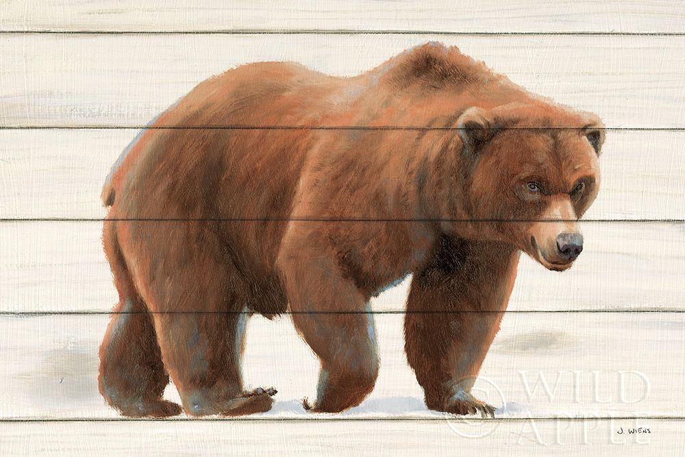 Wall Art Painting id:396559, Name: Northern Wild I on Wood, Artist: Wiens, James