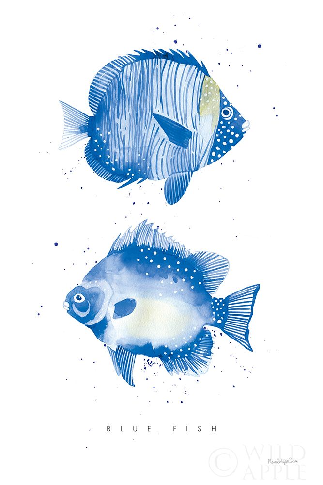 Wall Art Painting id:396516, Name: Tropical Fish, Artist: Charro, Mercedes Lopez