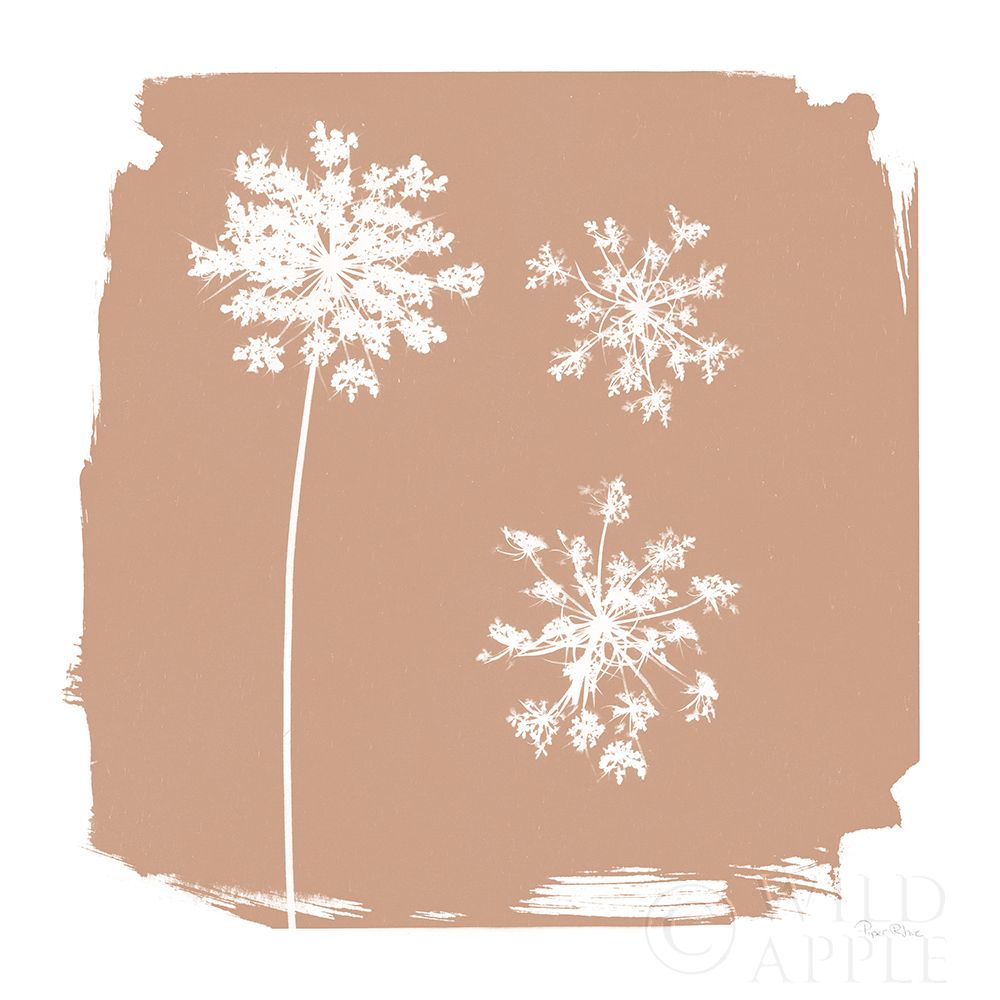 Wall Art Painting id:434940, Name: Nature by the Lake Flowers III Neutral, Artist: Rhue, Piper