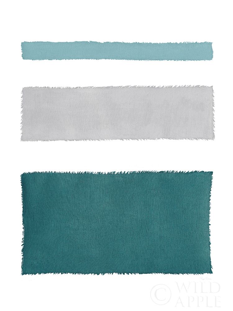 Wall Art Painting id:438066, Name: Painted Weaving IV Blue Green, Artist: Rhue, Piper