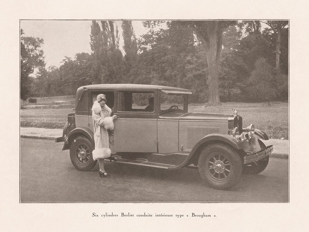 Art Print: French Country Drive I