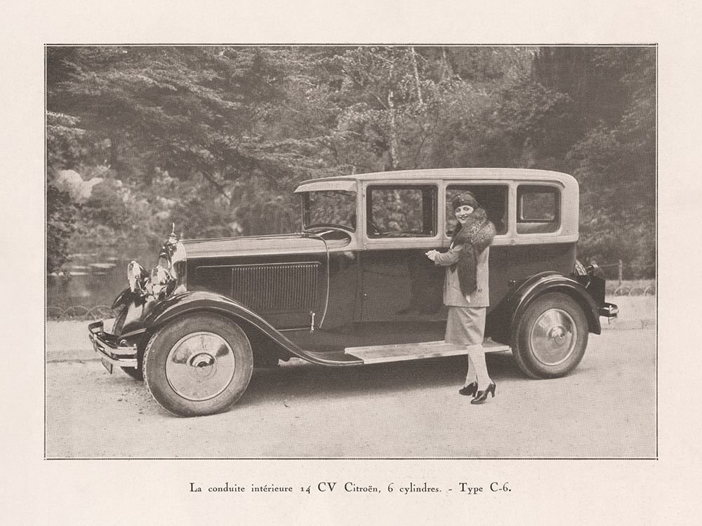 Art Print: French Country Drive II