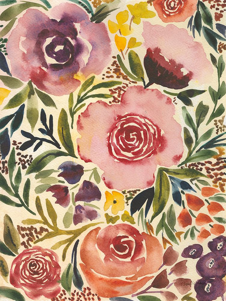 Art Print: Antique Garden I