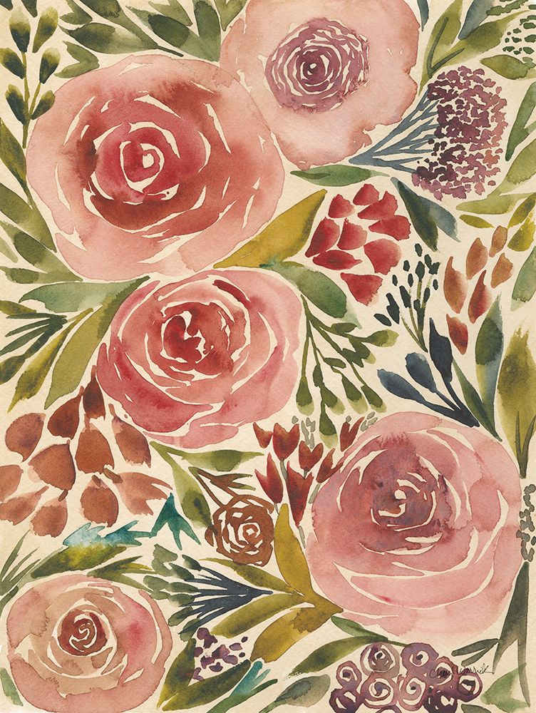 Art Print: Antique Garden II