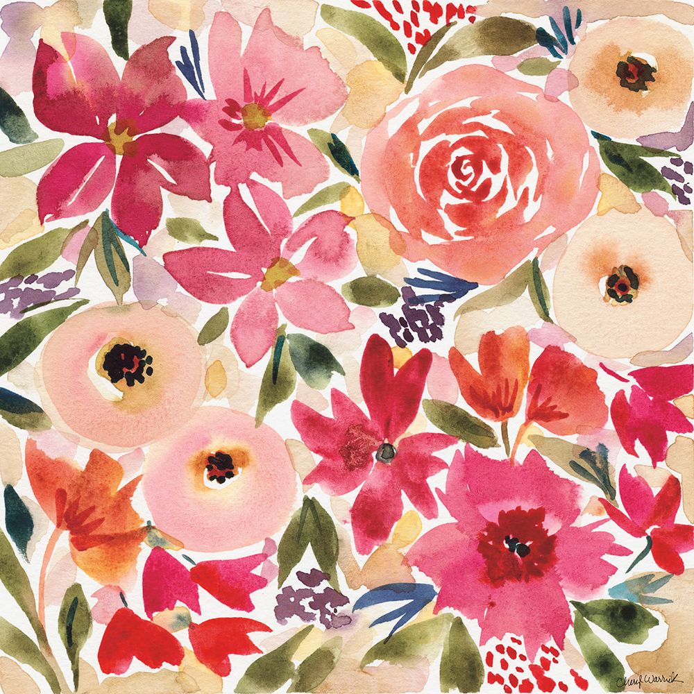 Art Print: Cottage Garden