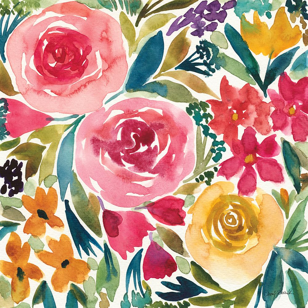 Art Print: Summer Petals I