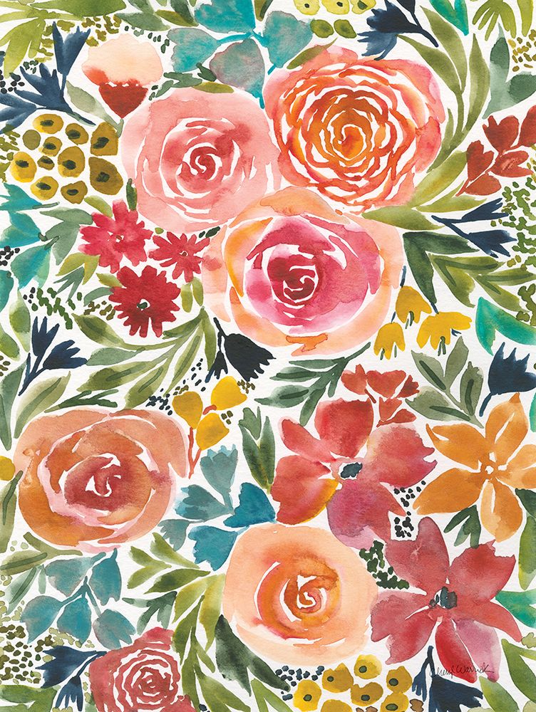 Art Print: Garden Bliss I