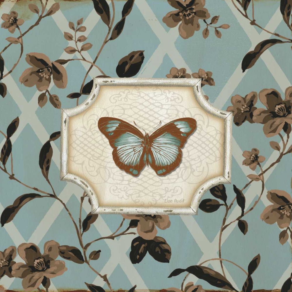 Wall Art Painting id:34028, Name: Butterfly Bliss IV, Artist: Audit, Lisa