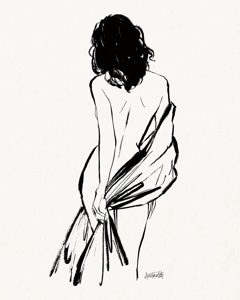 Wall Art Painting id:599414, Name: Sketched Nudes I, Artist: Tavoletti, Anne