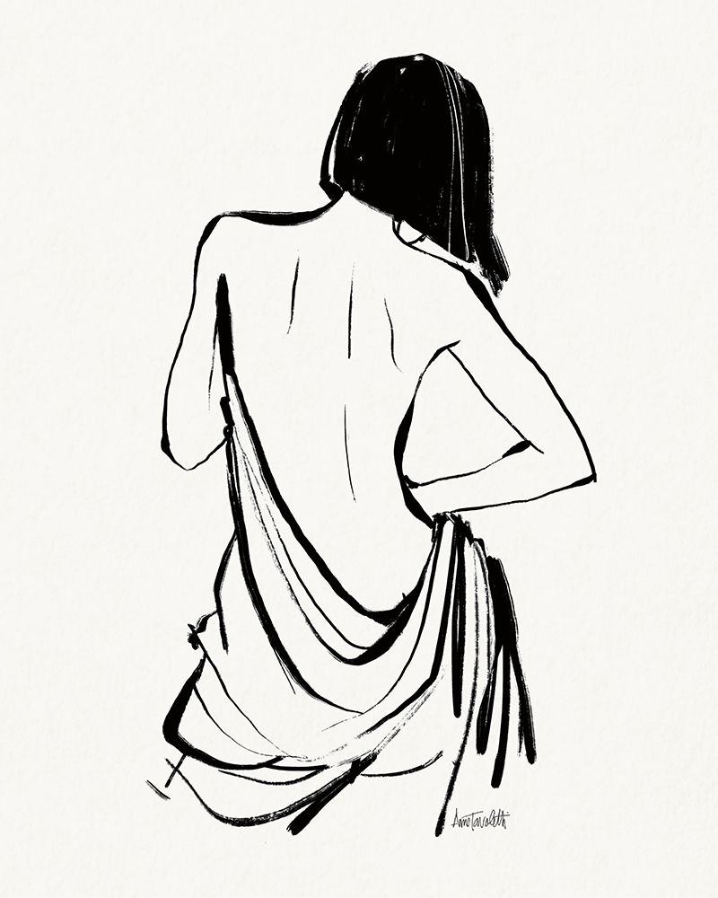 Wall Art Painting id:599417, Name: Sketched Nudes IV, Artist: Tavoletti, Anne